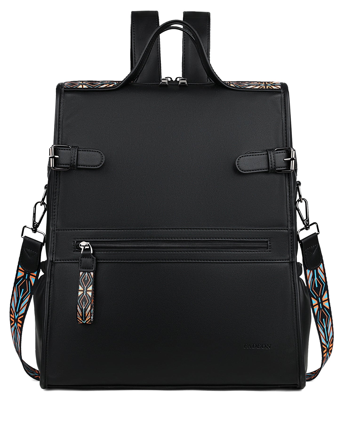 Double Zip Open Laptop Backpack