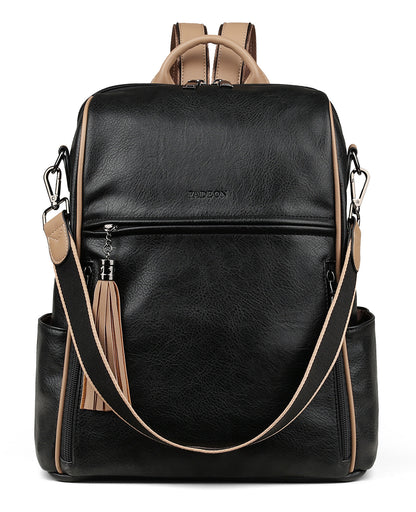 best faux leather backpack purse Medium Size Womens Backpack Purse – FADEON