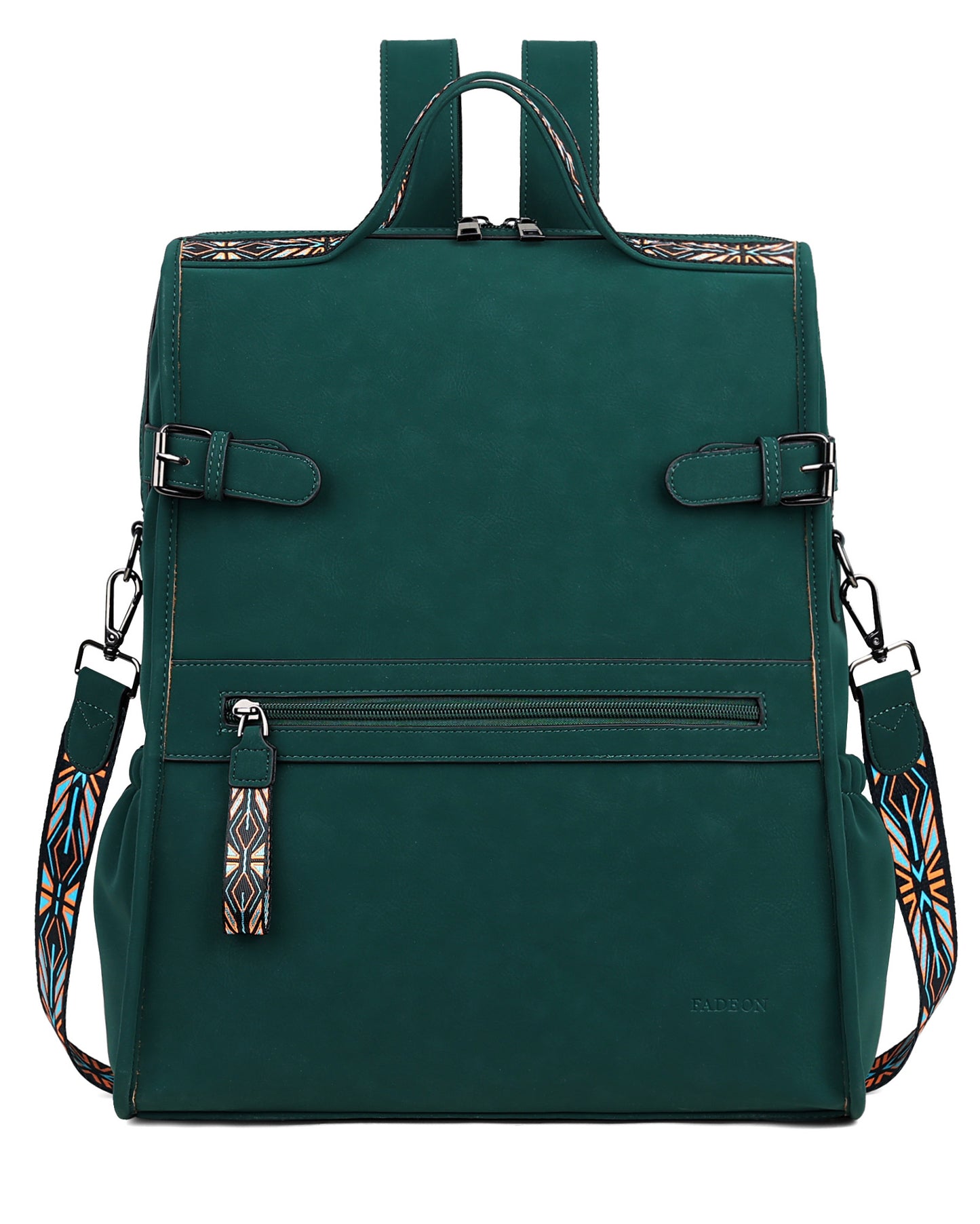 Double Zip Open Laptop Backpack