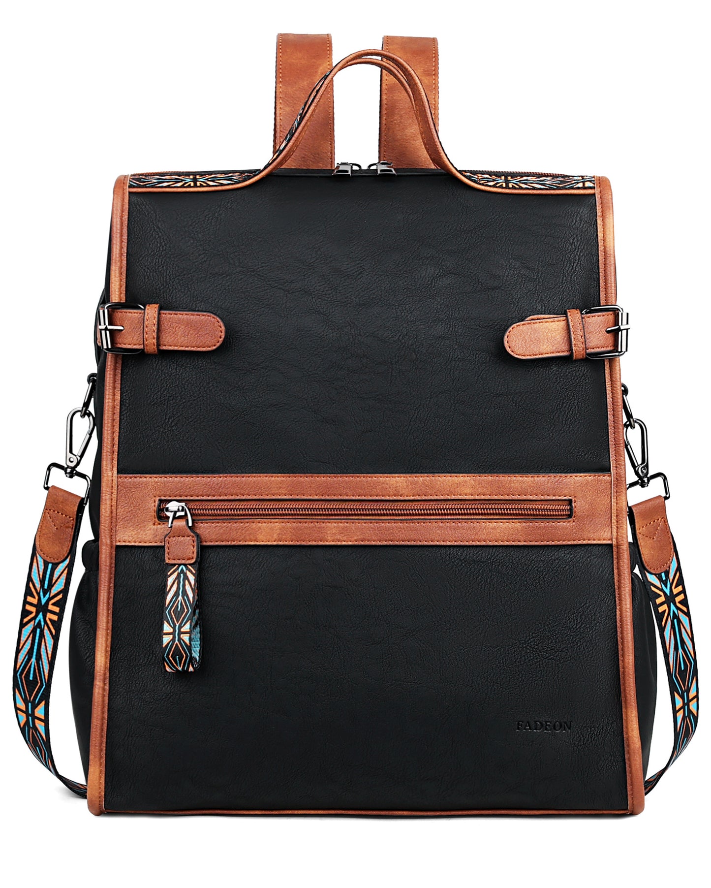 Double Zip Open Laptop Backpack