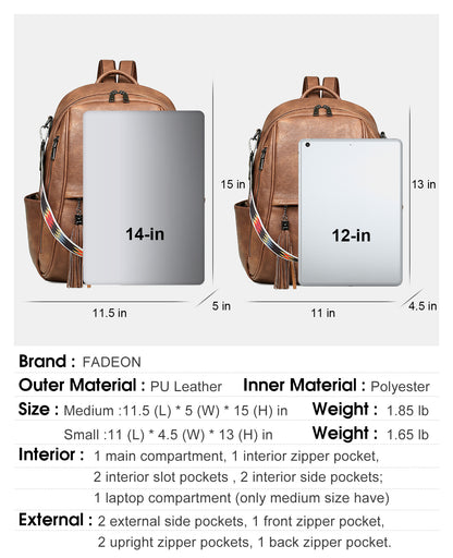 Stylish And Sophisticated Travel Laptop Backpack